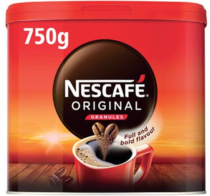 Office Monster | Nescafe Nescafe Original Coffee Granules 750G 12283921 Nescafe Nescafe Original Coffee Granules 750G 12283921