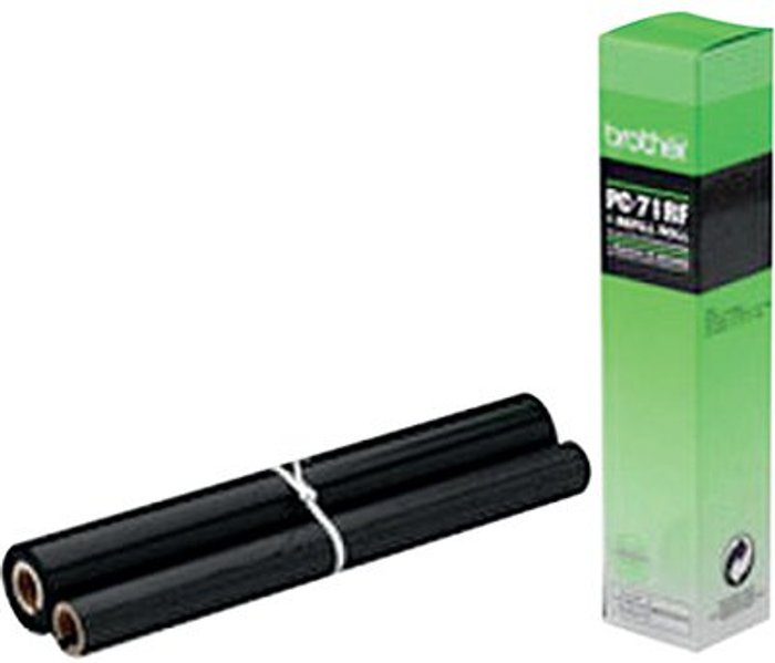 Office Monster | Brother Brother Thermal Transfer Ribbon Ink Film Black PC71RF Brother Brother Thermal Transfer Ribbon Ink Film Black PC71RF