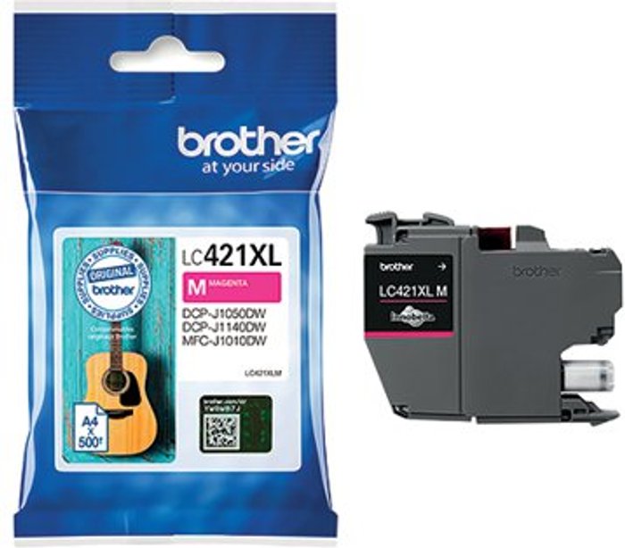 Office Monster | Brother Brother LC421XLM Inkjet Cartridge High Yield Magenta LC421XLM Brother Brother LC421XLM Inkjet Cartridge High Yield Magenta LC421XLM
