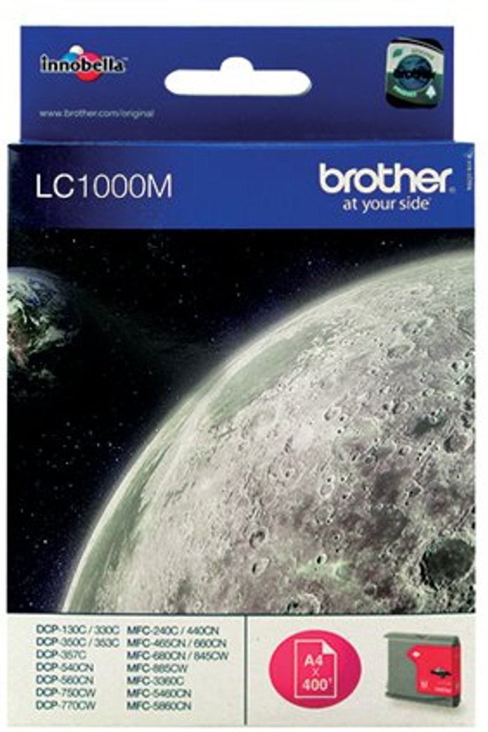 Office Monster | Brother Brother LC1000M Inkjet Cartridge Magenta LC1000M Brother Brother LC1000M Inkjet Cartridge Magenta LC1000M