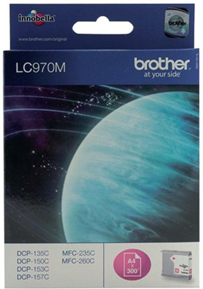 Office Monster | Brother Brother LC970M Inkjet Cartridge Magenta LC 970M Brother Brother LC970M Inkjet Cartridge Magenta LC 970M