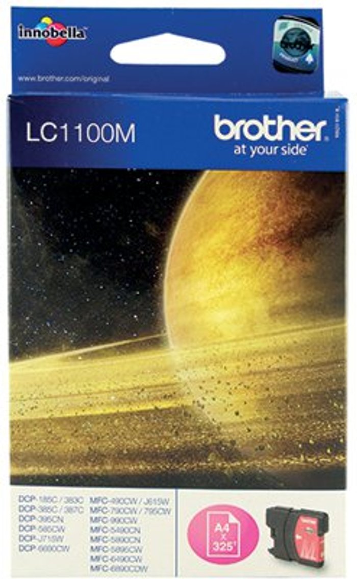 Office Monster | Brother Brother LC1100M Inkjet Cartridge Magenta LC1100M Brother Brother LC1100M Inkjet Cartridge Magenta LC1100M