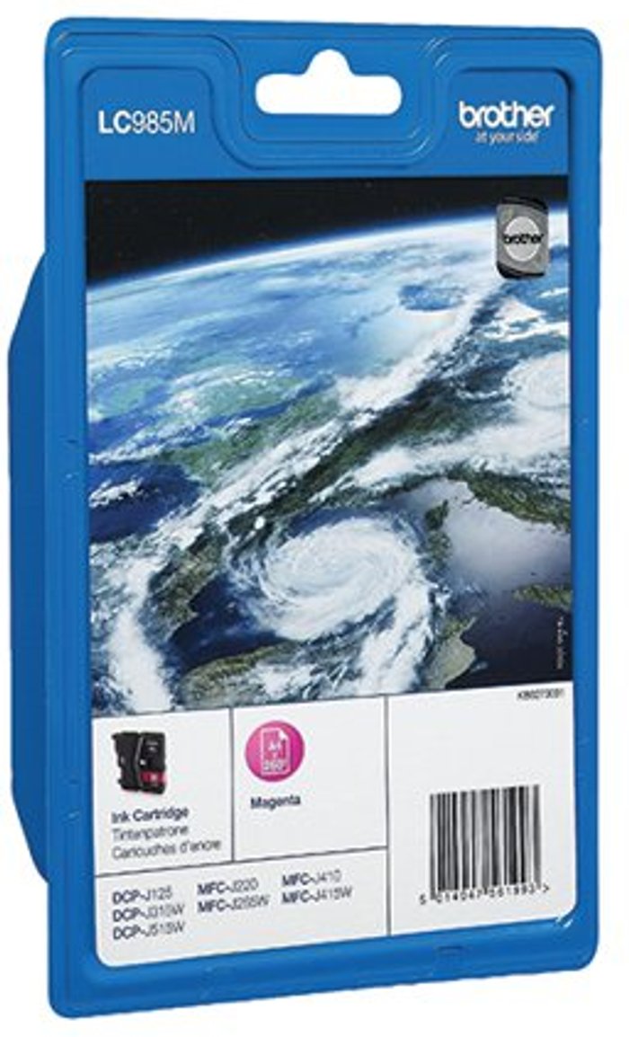 Office Monster | Brother Brother LC985M Inkjet Cartridge LC985M Brother Brother LC985M Inkjet Cartridge LC985M
