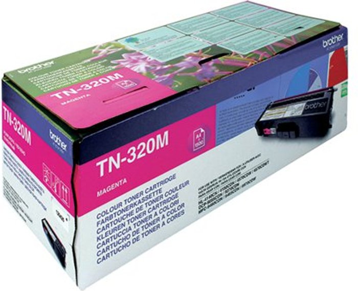 Office Monster | Brother Brother Magenta Laser Toner Cartridge TN320M Brother Brother Magenta Laser Toner Cartridge TN320M