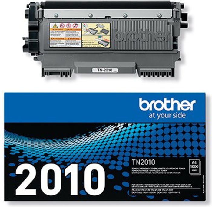 Office Monster | Brother BROTHER TN 2010 Black Toner Cartridge Brother BROTHER TN 2010 Black Toner Cartridge