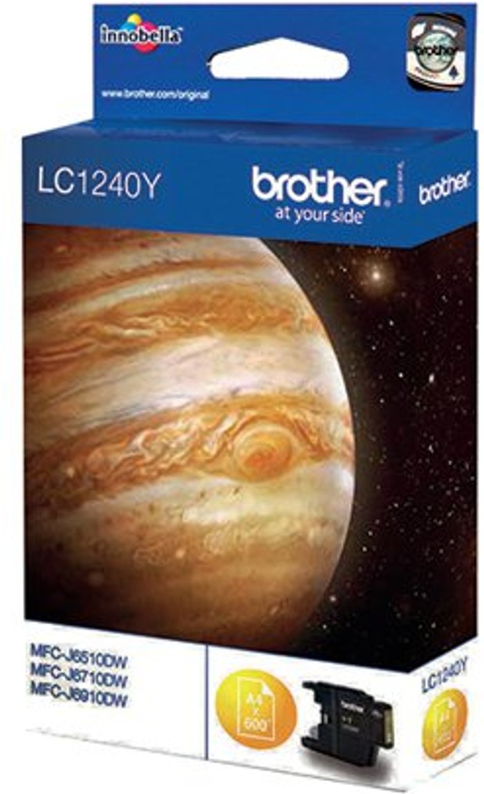 Office Monster | Brother Brother LC1240Y Inkjet Cartridge Yellow LC1240Y Brother Brother LC1240Y Inkjet Cartridge Yellow LC1240Y