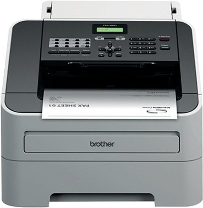 Office Monster | Brother Brother FAX-2940 High-Speed Laser Fax Machine White FAX2940ZU1 Brother Brother FAX-2940 High-Speed Laser Fax Machine White FAX2940ZU1