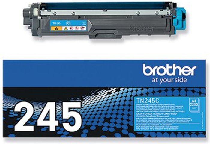 Office Monster | Brother Brother TN-245C Cyan Toner Cartridge High Capacity TN245C Brother Brother TN-245C Cyan Toner Cartridge High Capacity TN245C
