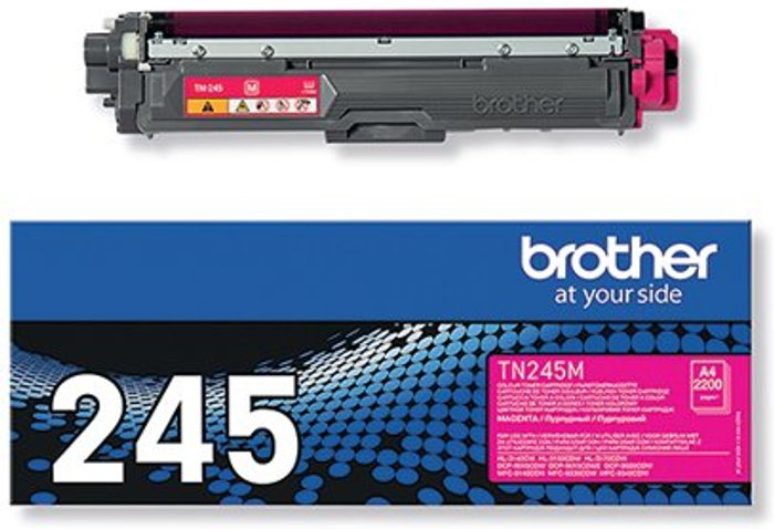 Office Monster | Brother Brother TN-245M Magenta Toner Cartridge High Capacity TN245M Brother Brother TN-245M Magenta Toner Cartridge High Capacity TN245M