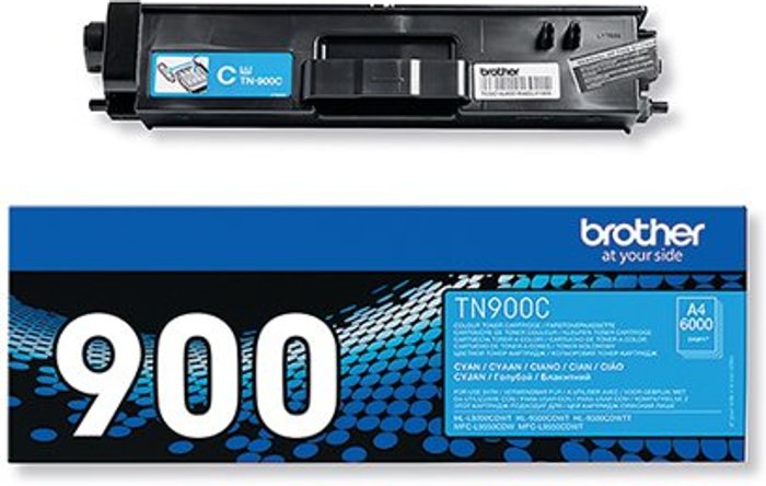Office Monster | Brother Brother TN900C - cyan - original - toner cartridge Brother Brother TN900C - cyan - original - toner cartridge