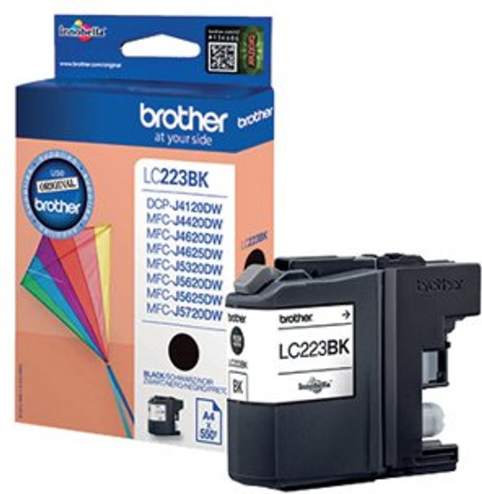 Office Monster | Brother Brother LC223BK Black Inkjet Cartridge LC-223BK Brother Brother LC223BK Black Inkjet Cartridge LC-223BK