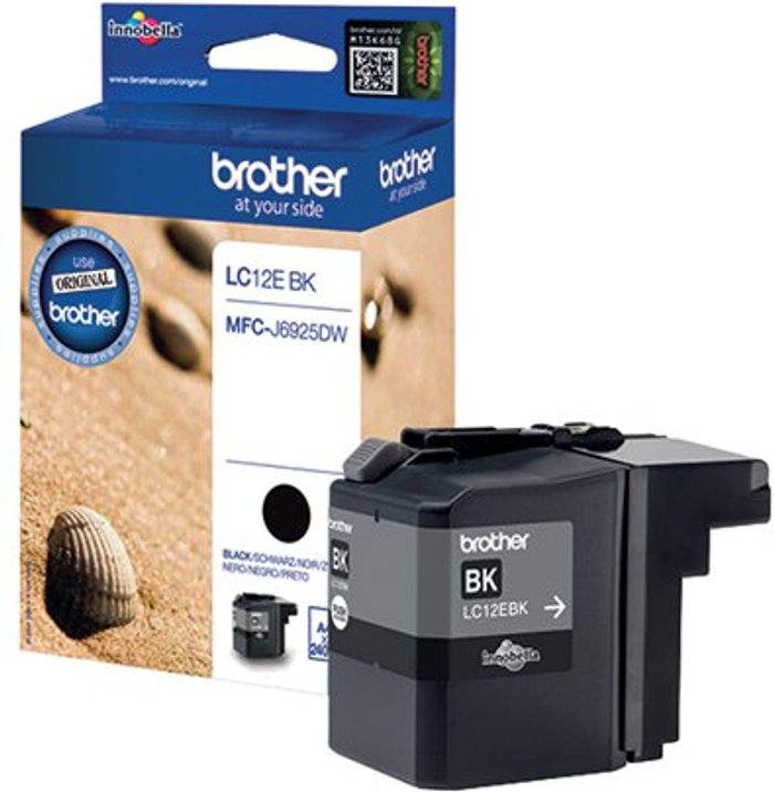 Office Monster | Brother Brother LC12EBK Inkjet Cartridge Black LC12EBK Brother Brother LC12EBK Inkjet Cartridge Black LC12EBK