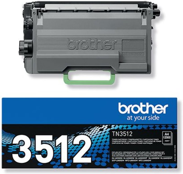 Office Monster | Brother Brother Black super yield Toner TN3512 Page yield 12000 Brother Brother Black super yield Toner TN3512 Page yield 12000