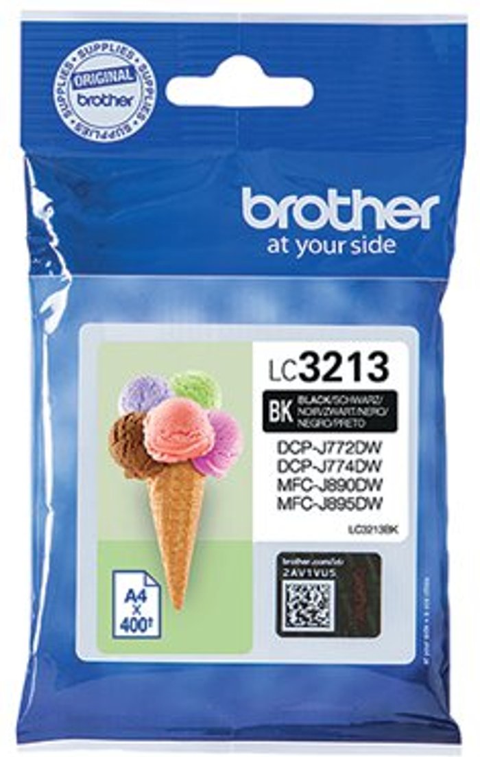 Office Monster | Brother Brother LC3213BK Inkjet Cartridge High Yield Black LC3213BK Brother Brother LC3213BK Inkjet Cartridge High Yield Black LC3213BK