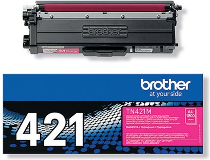 Office Monster | Brother Brother TN-421 Magenta Toner Cartridge TN421M Brother Brother TN-421 Magenta Toner Cartridge TN421M