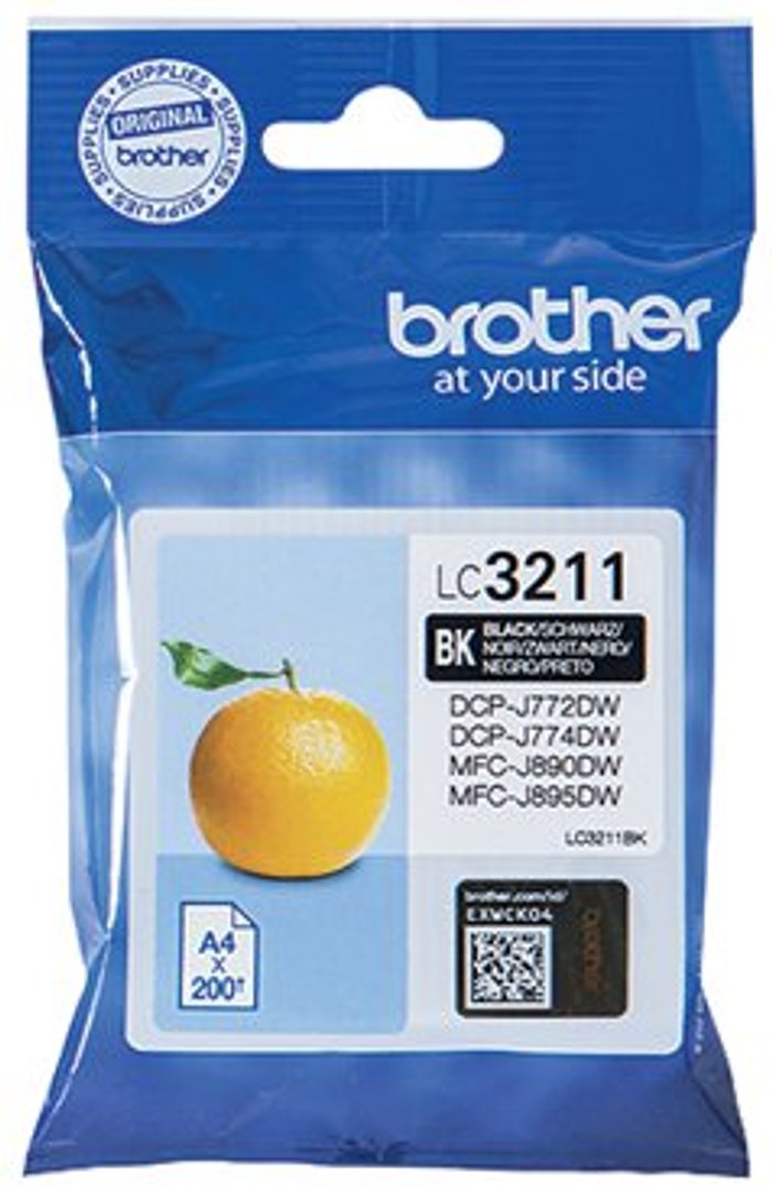 Office Monster | Brother Brother LC-3211 Black Ink Cartridge LC3211BK Brother Brother LC-3211 Black Ink Cartridge LC3211BK
