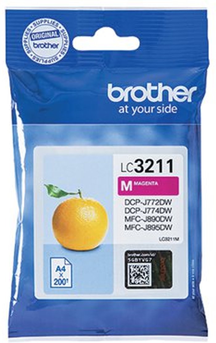 Office Monster | Brother Brother LC3211M Inkjet Cartridge Magenta LC3211M Brother Brother LC3211M Inkjet Cartridge Magenta LC3211M