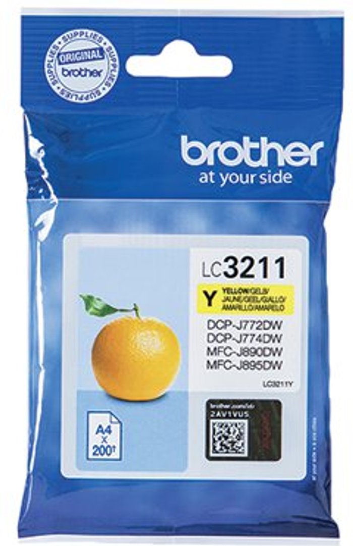 Office Monster | Brother Brother LC3211Y Inkjet Cartridge Yellow LC3211Y Brother Brother LC3211Y Inkjet Cartridge Yellow LC3211Y