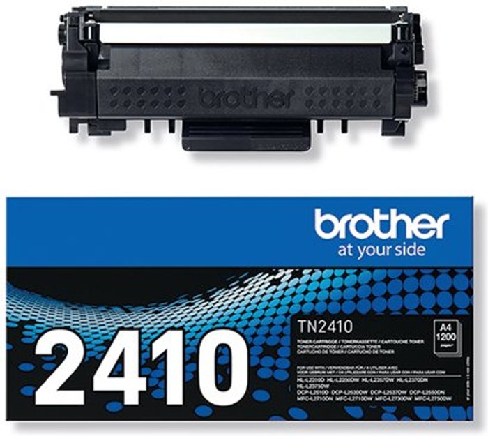 Office Monster | Brother BROTHER TN2410 Black Toner Cartridge Brother BROTHER TN2410 Black Toner Cartridge