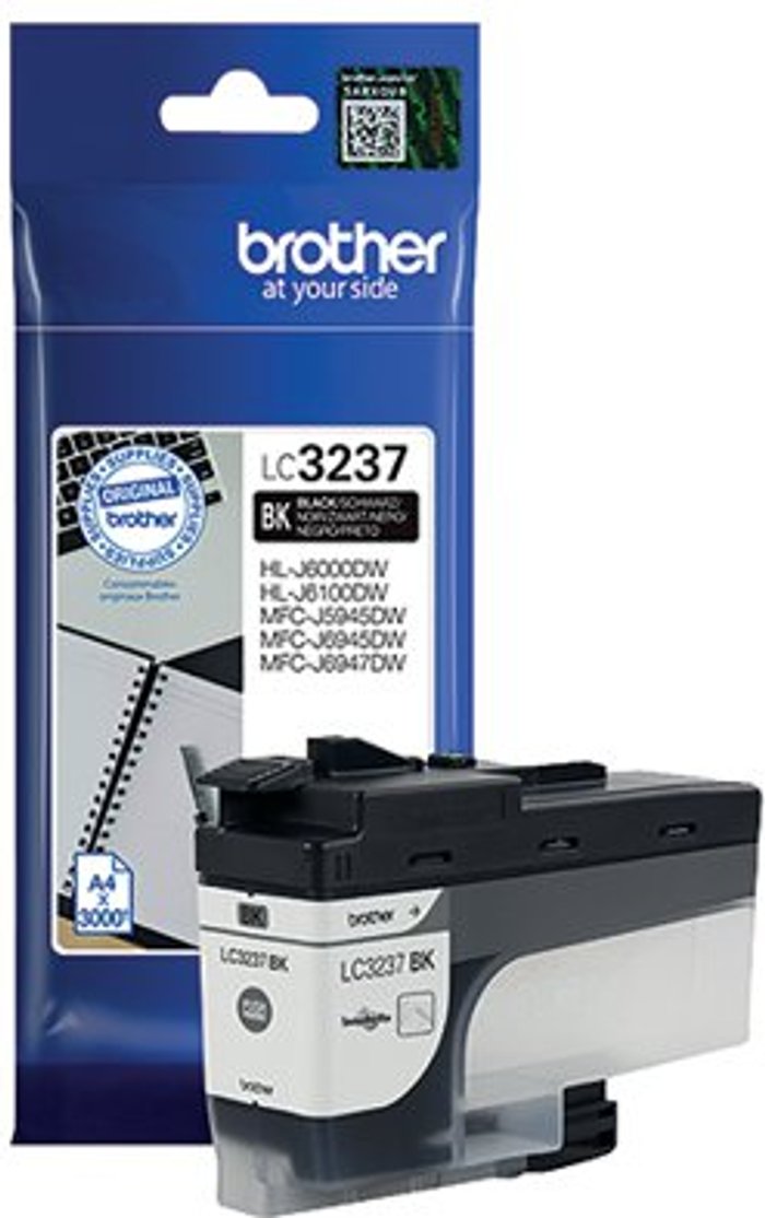 Office Monster | Brother Brother LC3237BK Inkjet Cartridge Black LC3237BK Brother Brother LC3237BK Inkjet Cartridge Black LC3237BK
