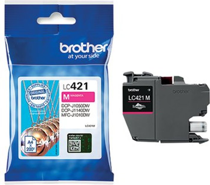 Office Monster | Brother Brother LC421M Inkjet Cartridge Magenta LC421M Brother Brother LC421M Inkjet Cartridge Magenta LC421M