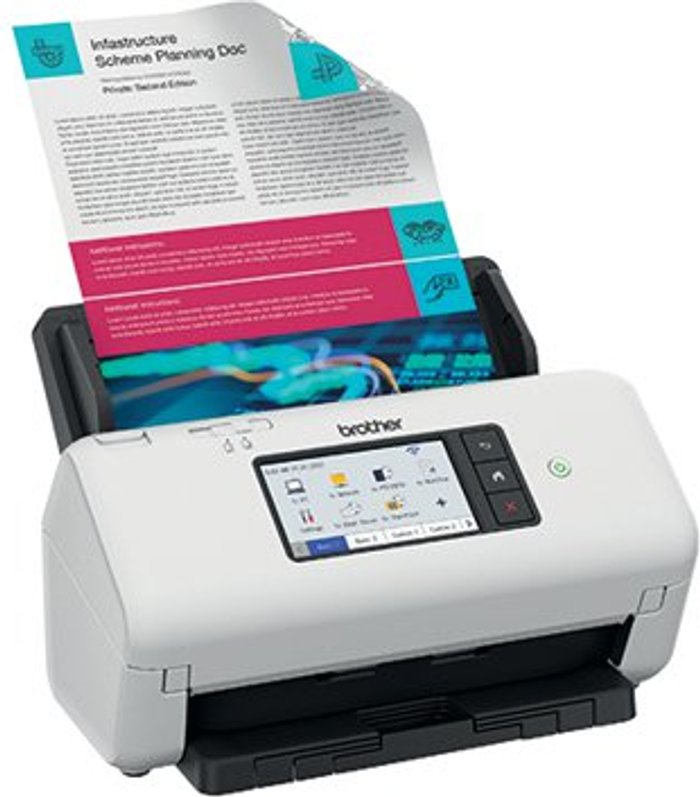 Office Monster | Brother Brother ADS-4700W Professional Wireless Document Scanner ADS4700WZU1 Brother Brother ADS-4700W Professional Wireless Document Scanner ADS4700WZU1