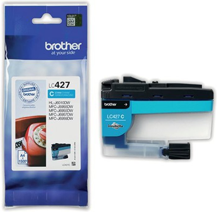 Office Monster | Brother Brother LC427C Inkjet Cartridge Cyan LC427 C Brother Brother LC427C Inkjet Cartridge Cyan LC427 C