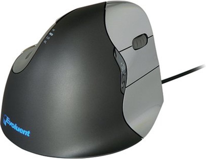 Office Monster | BakkerElkhuizen Bakker Elkhuizen Evoluent4 Right Hand Mouse BNEEVR4 BakkerElkhuizen Bakker Elkhuizen Evoluent4 Right Hand Mouse BNEEVR4