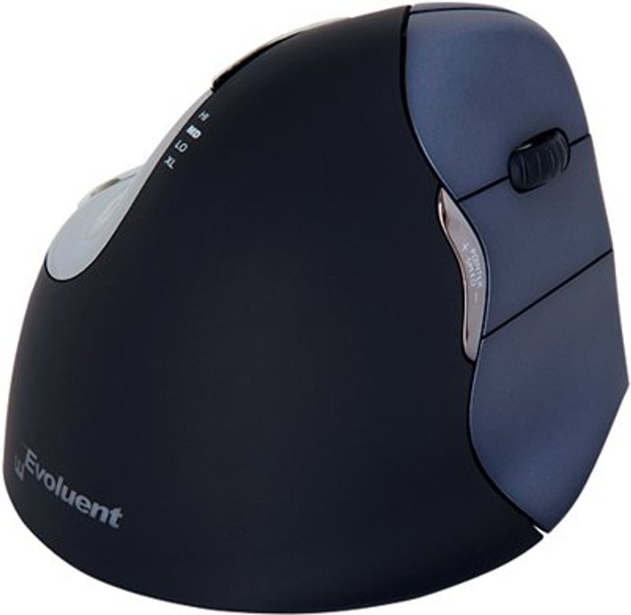 Office Monster | BakkerElkhuizen Bakker Elkhuizen Evoluent4 Right Hand Wireless Mouse BNEEVR4W BakkerElkhuizen Bakker Elkhuizen Evoluent4 Right Hand Wireless Mouse BNEEVR4W