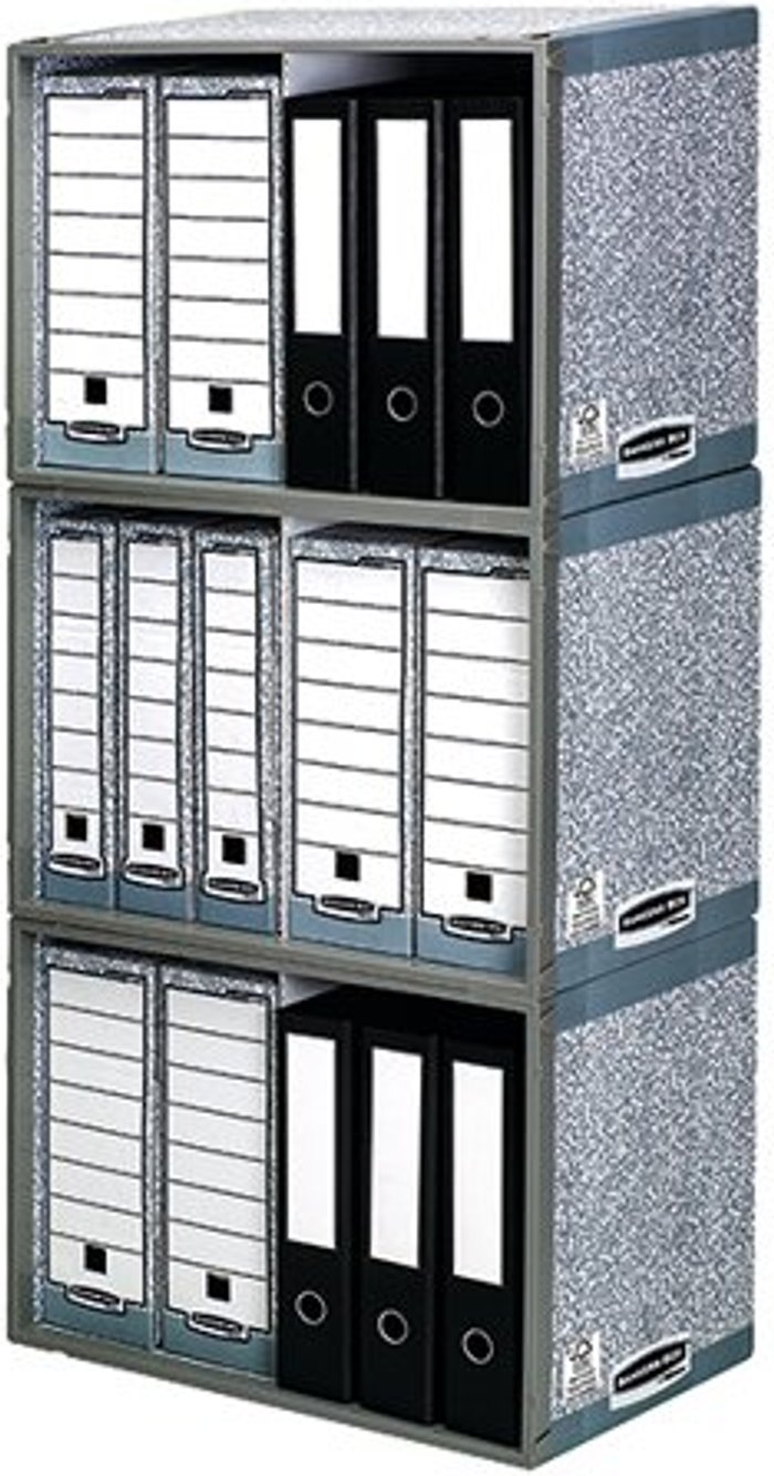 Office Monster | Bankers Box Bankers Box System Stax File Store (Pack of 5) 01850 Bankers Box Bankers Box System Stax File Store (Pack of 5) 01850