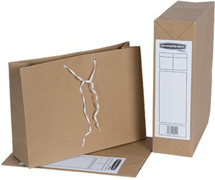 Office Monster | Bankers Box Bankers Box Storage Bag Manilla Buff (Pack of 25) 0011001 Bankers Box Bankers Box Storage Bag Manilla Buff (Pack of 25) 0011001