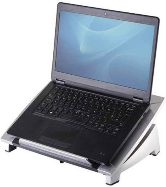 Office Monster | Fellowes Fellowes Office Suites Laptop Riser Black/Grey 8032006 Fellowes Fellowes Office Suites Laptop Riser Black/Grey 8032006