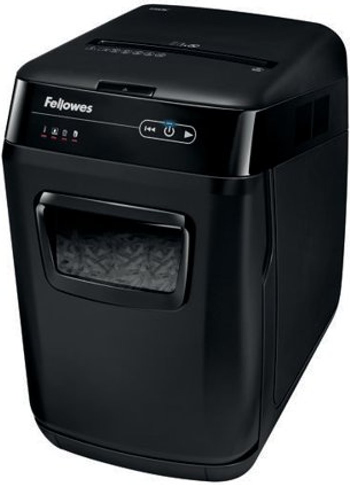 Office Monster | Fellowes Fellowes Automax 150C Cross Square Cut Shredder 4680201 Fellowes Fellowes Automax 150C Cross Square Cut Shredder 4680201