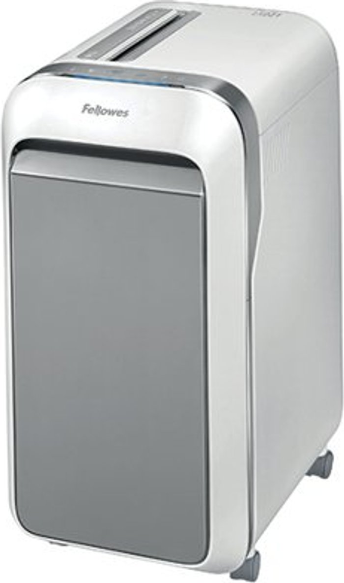Office Monster | Fellowes Fellowes Powershred LX221 Micro-Cut Shredder White 5050501 Fellowes Fellowes Powershred LX221 Micro-Cut Shredder White 5050501