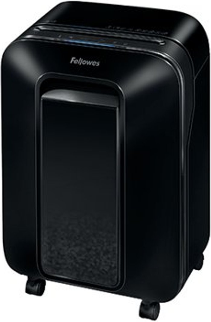 Office Monster | Fellowes Fellowes Powershred LX201 Micro-Cut Shredder Black 5160001 Fellowes Fellowes Powershred LX201 Micro-Cut Shredder Black 5160001