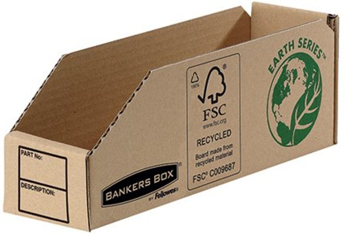 Office Monster | Bankers Box Fellowes Earth Series Parts Bin 76mm (Pack of 50) 7352 Bankers Box Fellowes Earth Series Parts Bin 76mm (Pack of 50) 7352