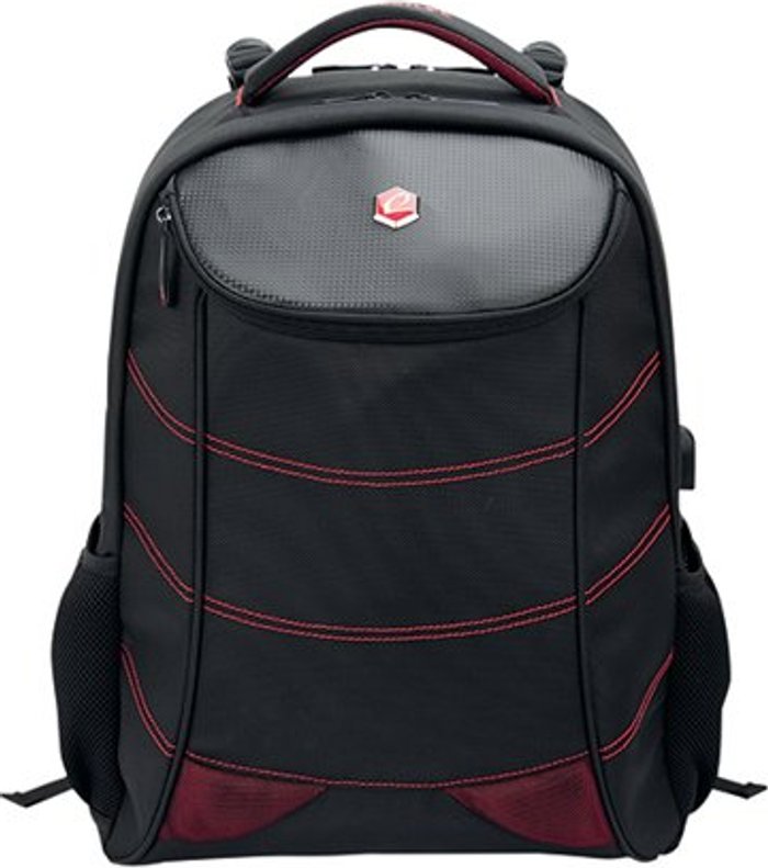 Office Monster | Bestlife BestLife 17 Inch Gaming Snake Eye Backpack with USB Connector Black BB-3332R Bestlife BestLife 17 Inch Gaming Snake Eye Backpack with USB Connector Black BB-3332R