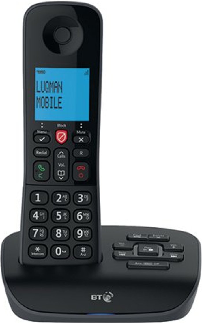 Office Monster | British Telecom BT Essential DECT TAM Phone Single 90657 British Telecom BT Essential DECT TAM Phone Single 90657