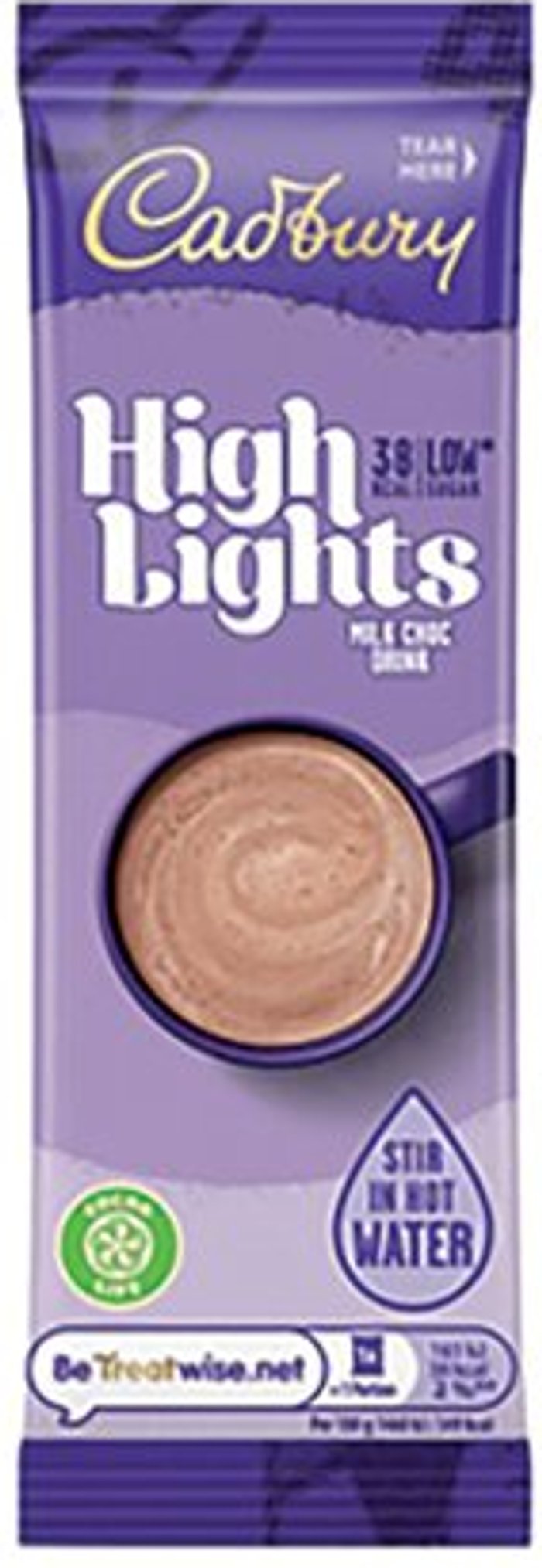 Office Monster | Cadbury Cadbury Highlights Instant Hot Chocolate Drink Sachet 11g (Pack of 30) 131129 Cadbury Cadbury Highlights Instant Hot Chocolate Drink Sachet 11g (Pack of 30) 131129