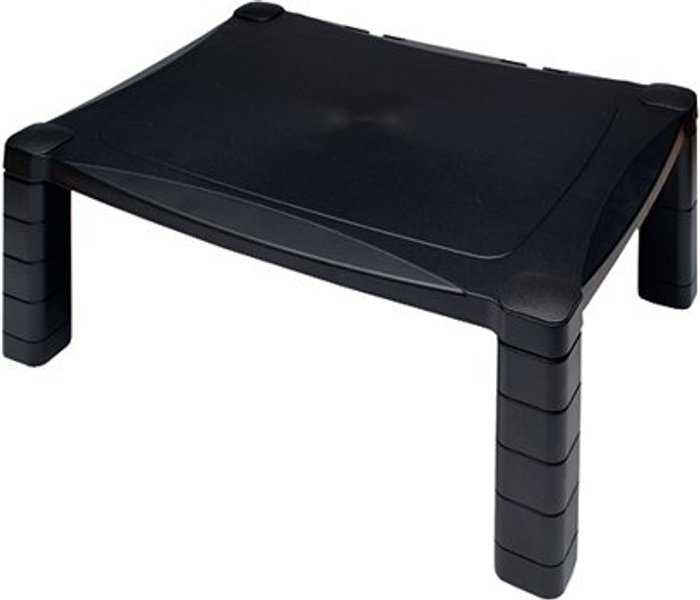 Office Monster | Contour Contour Ergonomics Adjustable Monitor Stand Black CE77684 Contour Contour Ergonomics Adjustable Monitor Stand Black CE77684