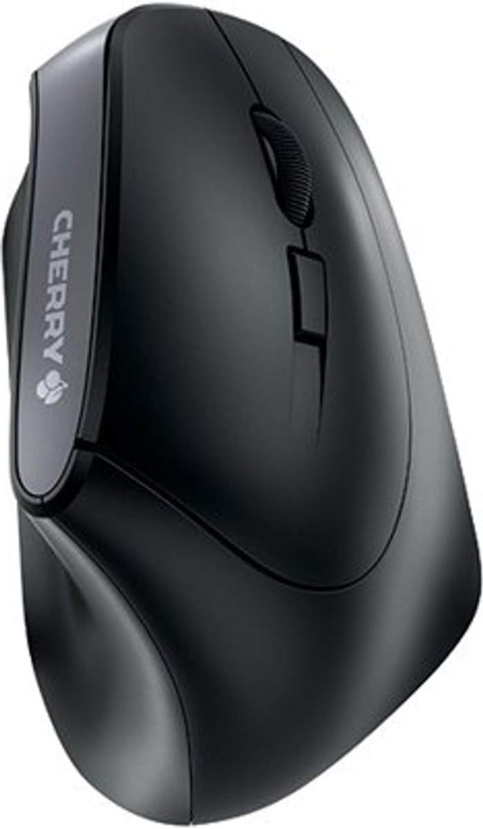 Office Monster | Cherry Cherry MW 4500 Ergonomic Wireless Mouse Black JW-4500 Cherry Cherry MW 4500 Ergonomic Wireless Mouse Black JW-4500