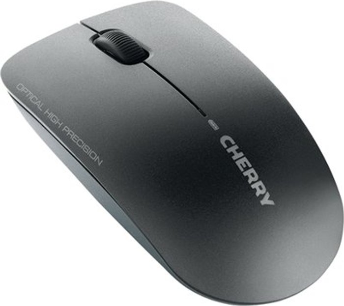 Office Monster | Cherry Cherry MW 2400 Wireless Mouse Black JW-0710-2 Cherry Cherry MW 2400 Wireless Mouse Black JW-0710-2