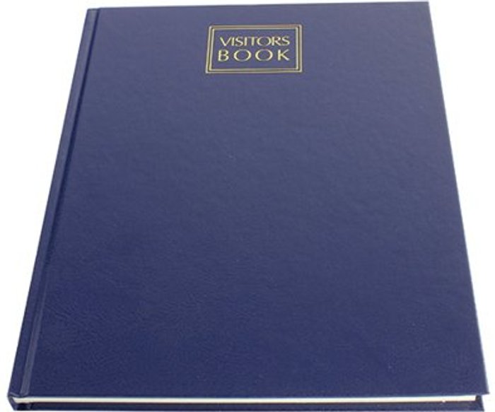 Office Monster | Collins Collins Visitors Book Leathergrain 192 Pages 40 825025/1 Collins Collins Visitors Book Leathergrain 192 Pages 40 825025/1