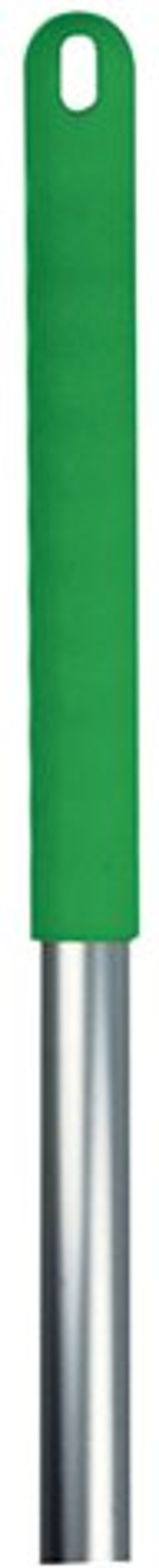 Office Monster | Contico Aluminium Hygiene Socket Mop Handle Green 103131 Contico Aluminium Hygiene Socket Mop Handle Green 103131