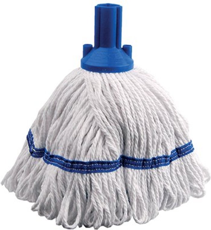 Office Monster | Contico Exel Revolution 250g Mop Head Blue 103075BU Contico Exel Revolution 250g Mop Head Blue 103075BU