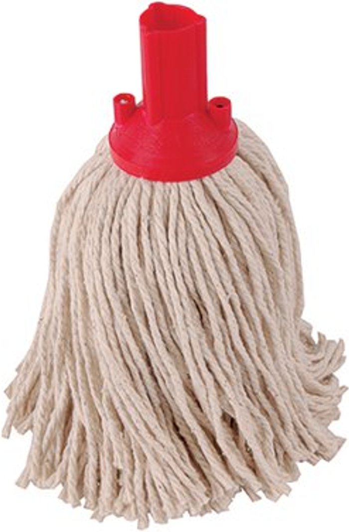 Office Monster | Contico Exel 250g Mop Head Red (Pack of 10) 102268 Contico Exel 250g Mop Head Red (Pack of 10) 102268