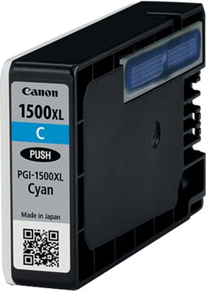 Office Monster | Canon Canon PGI-1500XL C Inkjet Cartridge High Yield Cyan 9193B001 Canon Canon PGI-1500XL C Inkjet Cartridge High Yield Cyan 9193B001