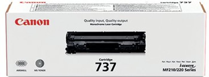 Office Monster | Canon Canon 737BK Toner Cartridge Black 9435B002 Canon Canon 737BK Toner Cartridge Black 9435B002