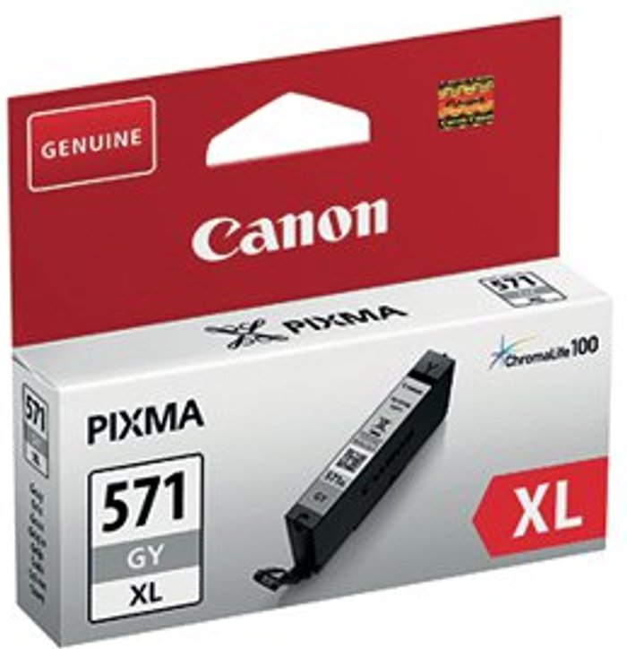 Office Monster | Canon Canon CLI-571XL Inkjet Cartridge High Yield Grey 0335C001 Canon Canon CLI-571XL Inkjet Cartridge High Yield Grey 0335C001