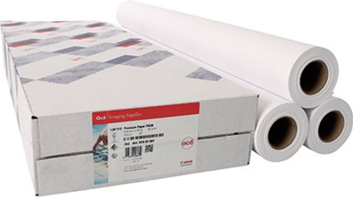 Office Monster | Canon Canon Premium Coated Paper 914mm x 91m 90gsm 97022851 Canon Canon Premium Coated Paper 914mm x 91m 90gsm 97022851